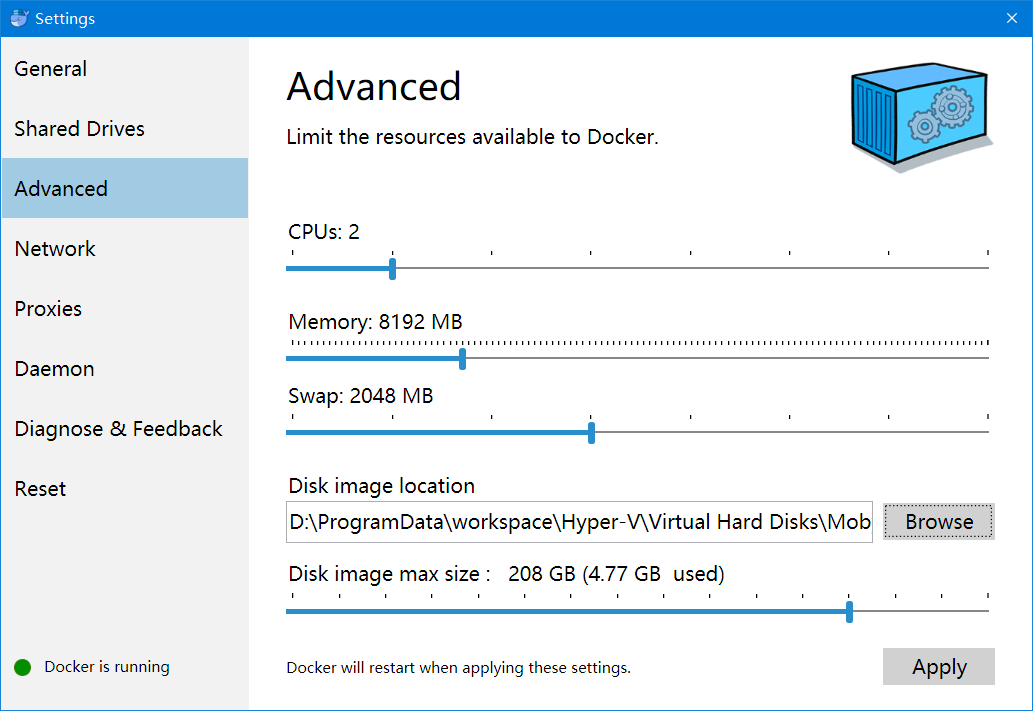 docker-for-windows